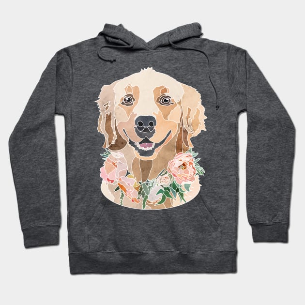 Golden Retriever Hoodie by Roguish Design